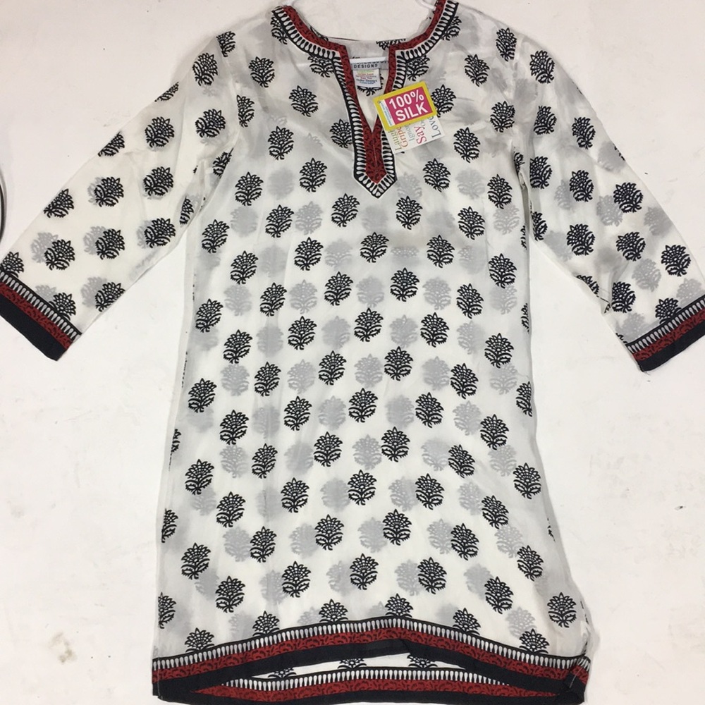 NWT Silk Gretchen Scott tunic dress size S